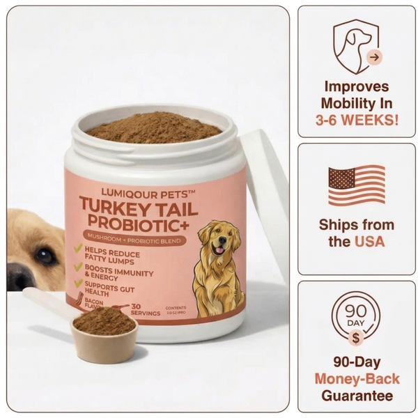Turkey Tail Mushroom Powder for Dogs