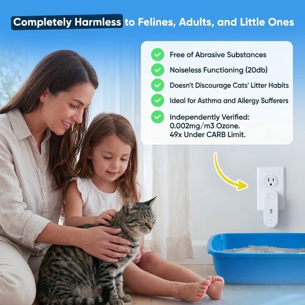 Cat Odor & Litter Box Air Purifier