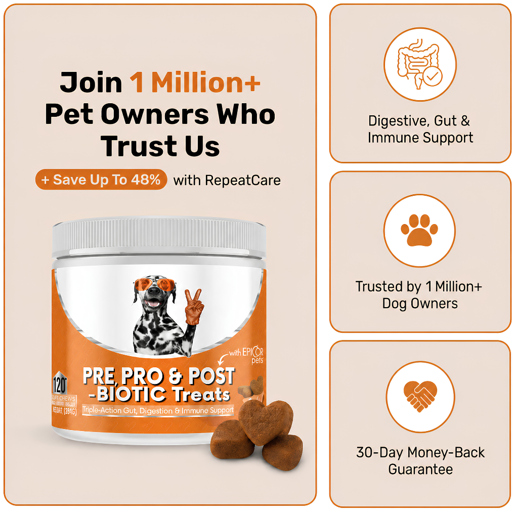 Dog Prebiotics Digestive Snacks