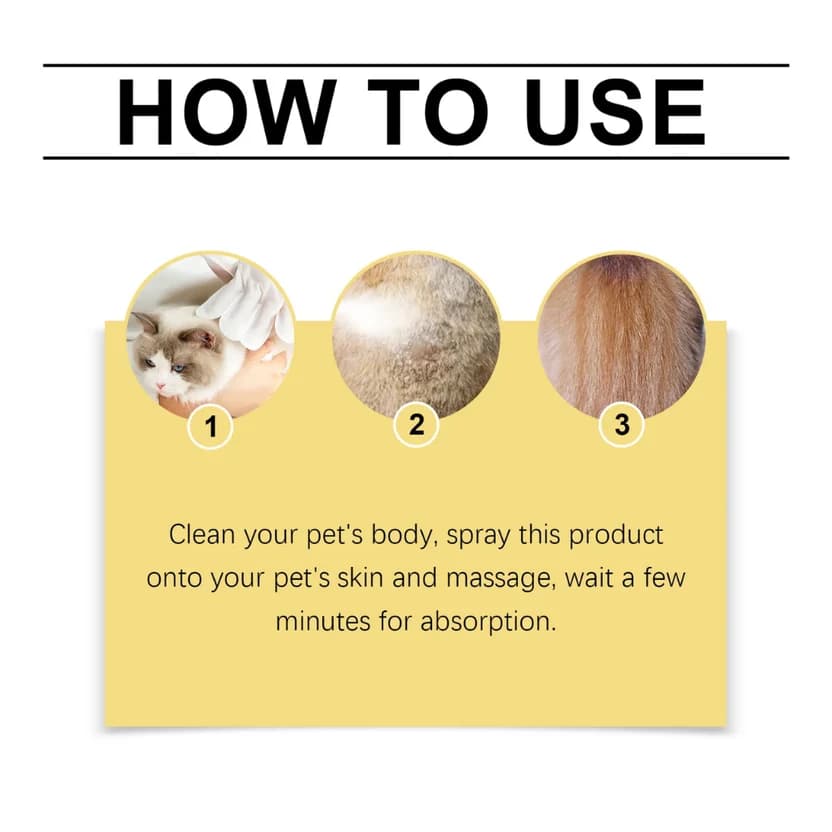 Pet Skin Care Spray Gentle Relief