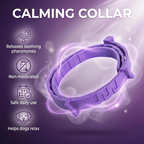 Nuzzle Dual-Pheromone Calming Collar — Drug-Free Calm for the Dog Who Panics When You Leave