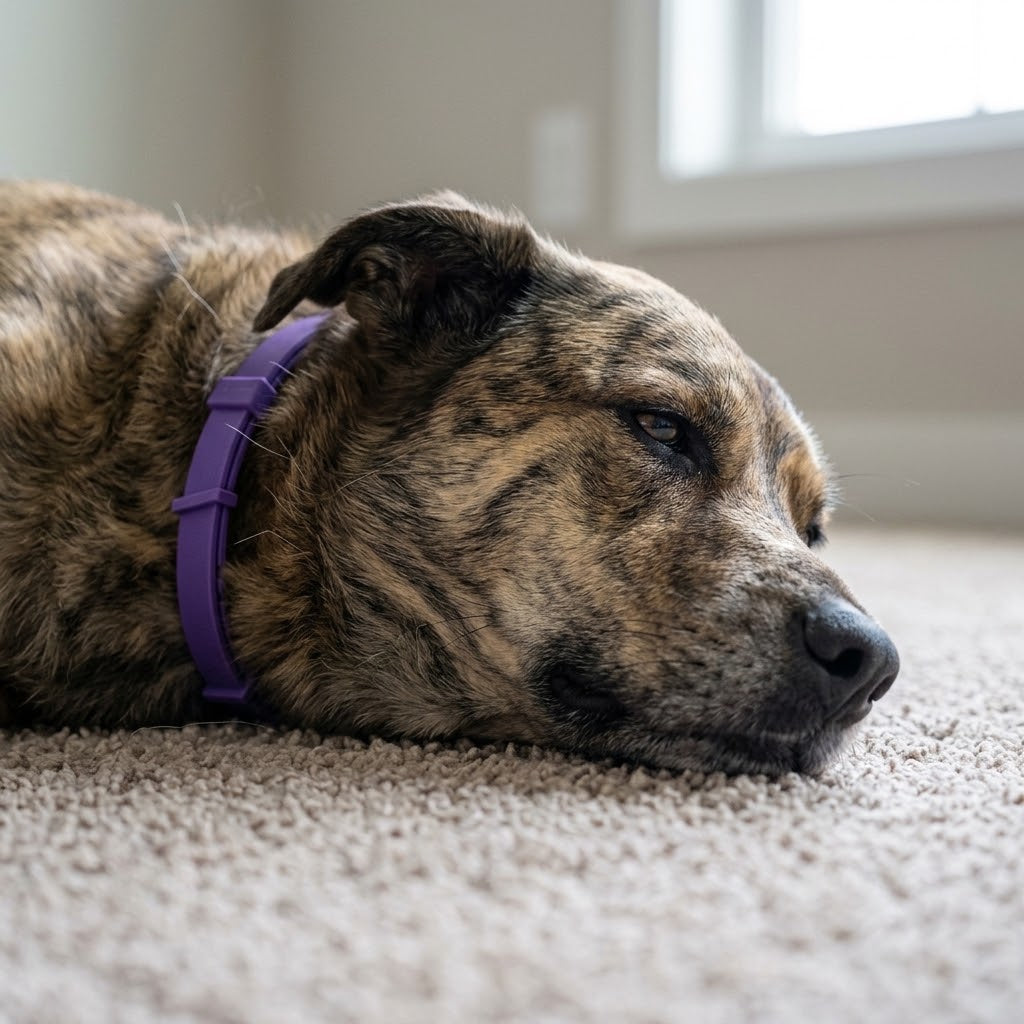 Nuzzle Homecoming Collar — Calming Collar for Newly Adopted Rescue Dogs