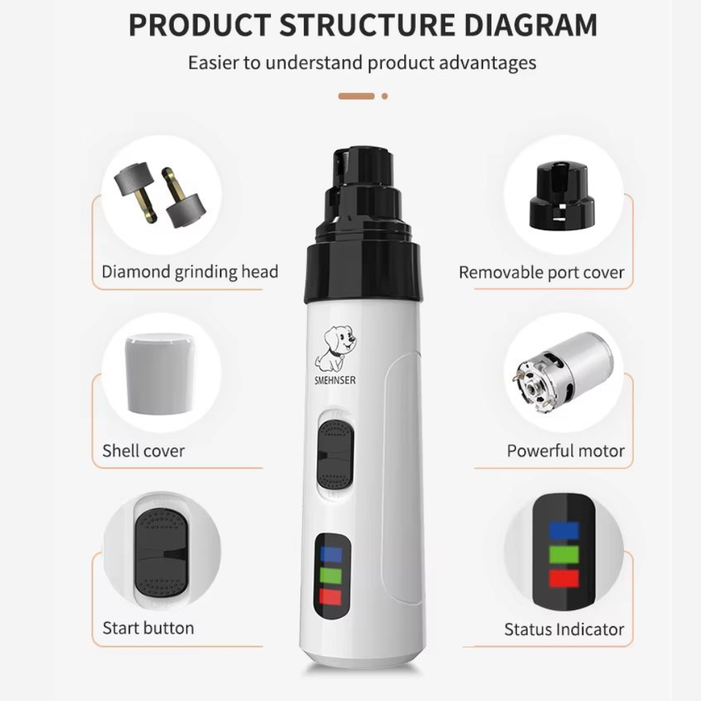 Pet Silent Nail Grooming Pro