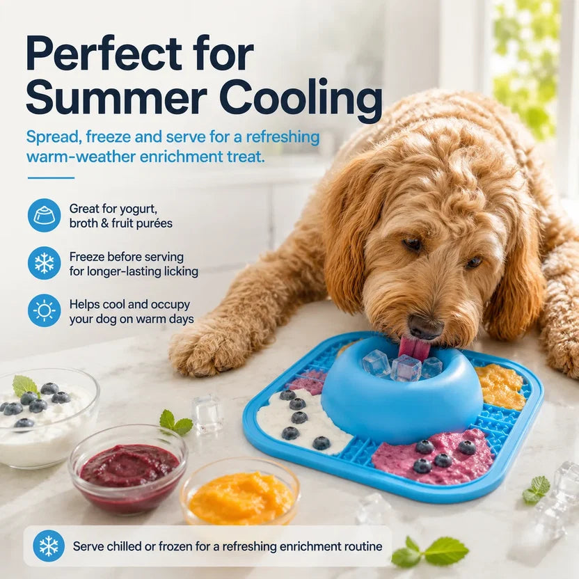 Slow Feeder Anti-Anxiety Dog Bowl