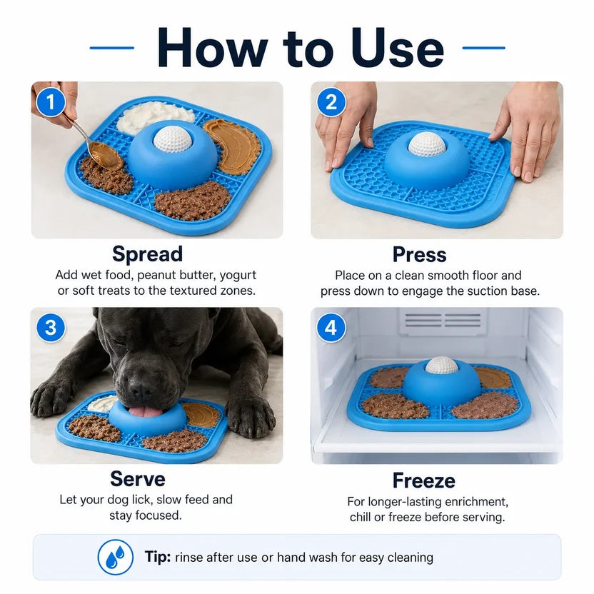 Slow Feeder Anti-Anxiety Dog Bowl