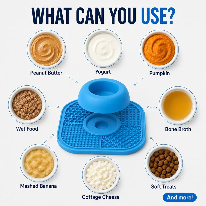 Slow Feeder Anti-Anxiety Dog Bowl